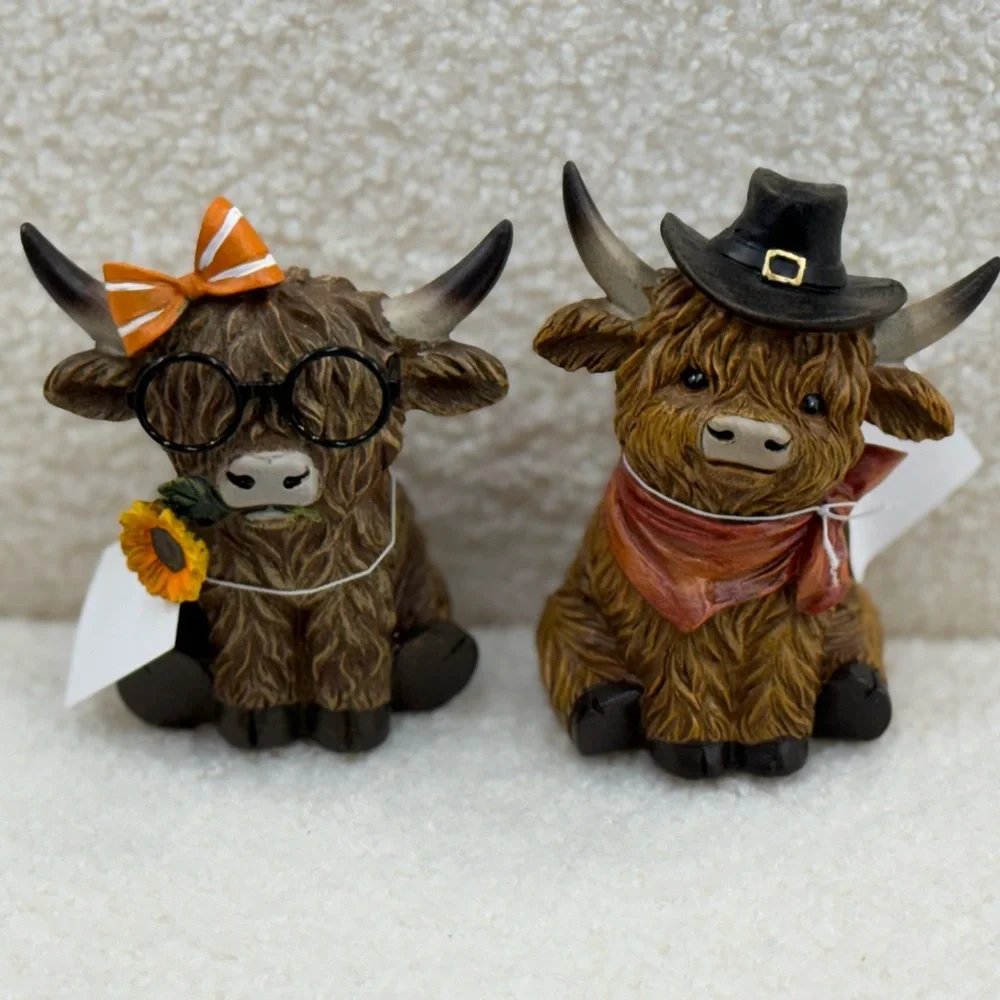 New Release Thanksgiving - Fall Highland Cows 2025